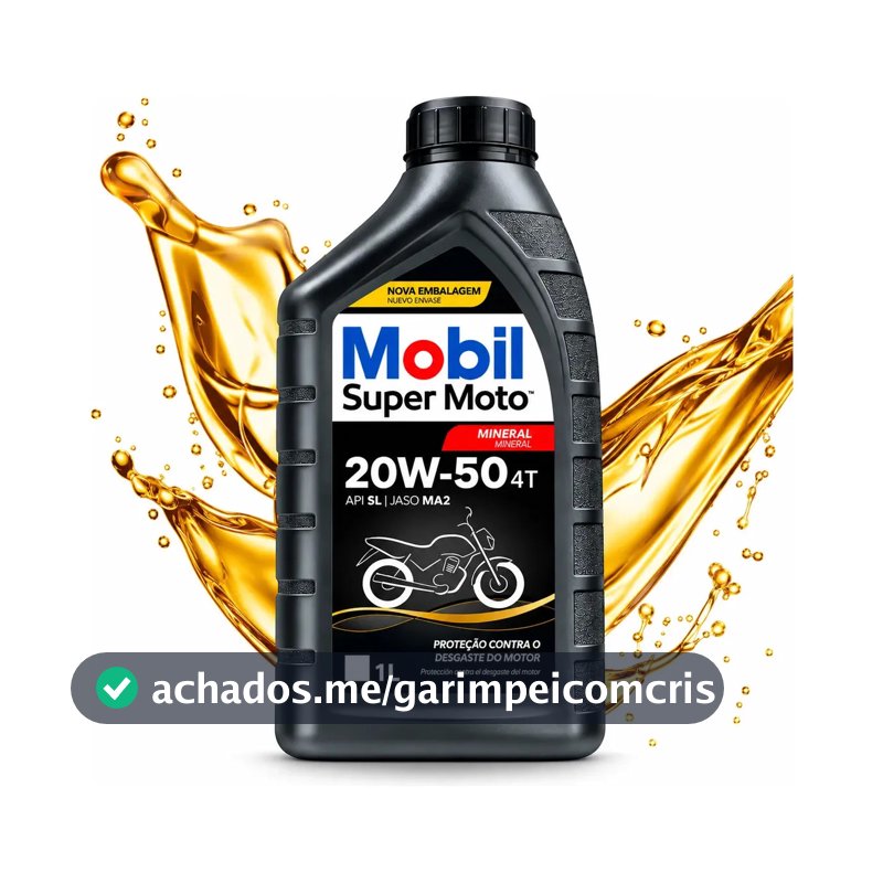 Óleo 20w50 Móbil Mineral 4T Moto