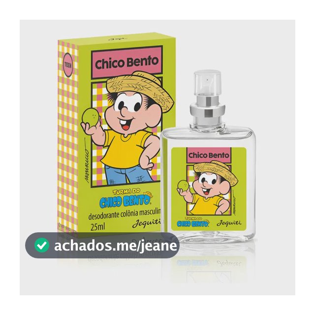 Deo Colonia Chico Bento 25ml - Jequiti