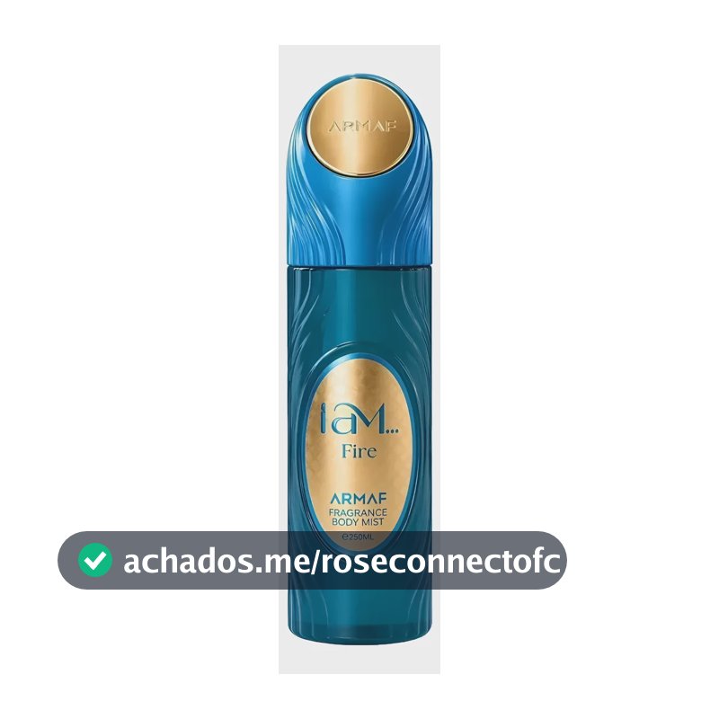 Perfume Armaf I Am Fire Body Splash Sem Gênero 250ml