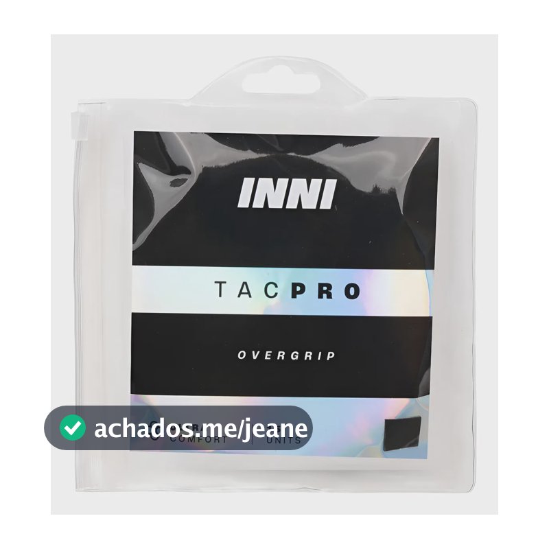 Overgrip Inni Tacpro Preto - 15 Unidades
