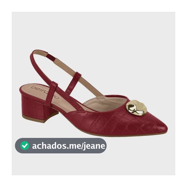Sapato Beira Rio 4182-233 Casual Feminino Original