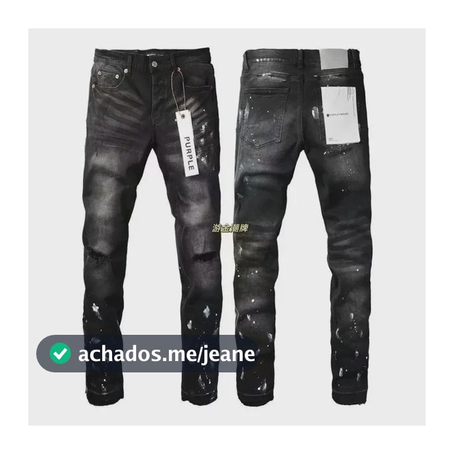 Jeans Skinny Retrô Azuis Rasgados Masculinos, Punk, Slim Fit