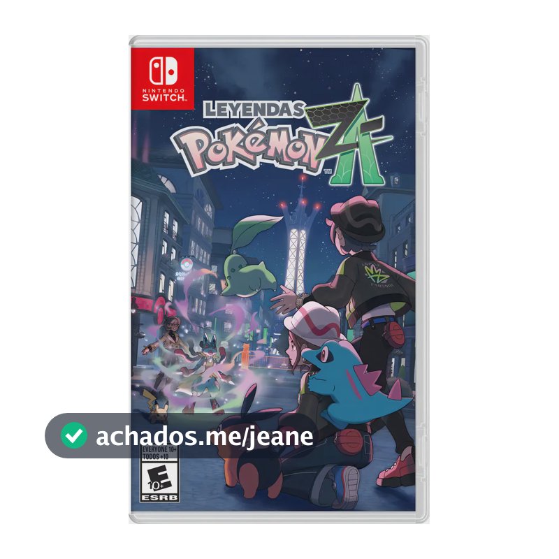 Pokemon Legends Z-a Switch Midia Fisica