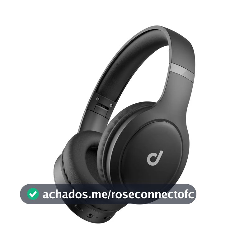 Fone De Ouvido Headphone Dapon H02D Bluetooth 5.1 Over-ear 22h Preto