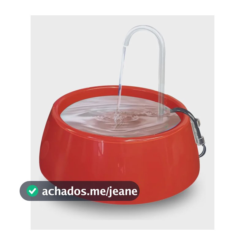 Fonte Bebedouro Água Corrente Silenciosa 1L Little - Mec Pet