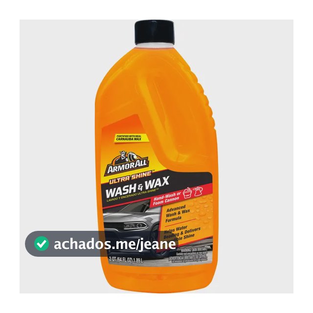 Cleaning Fluid Armor All Ultra Shine Car Wash And Wax 1,89 L