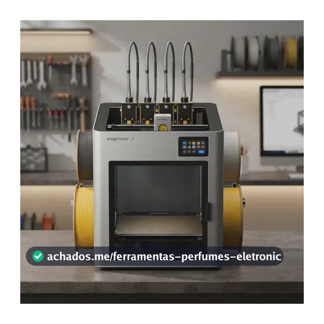 Impressora 3d Snapmaker U1 Fdm Com 4 Bicos Independentes 127/220v Branco