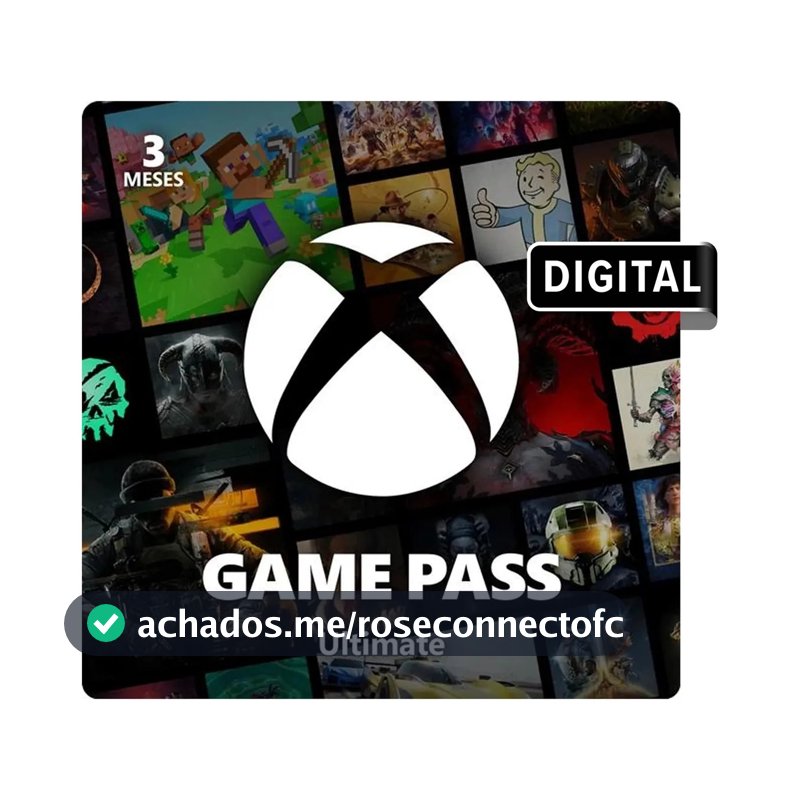 Xbox Game Pass Ultimate Assinatura De 3 Meses (Digital)