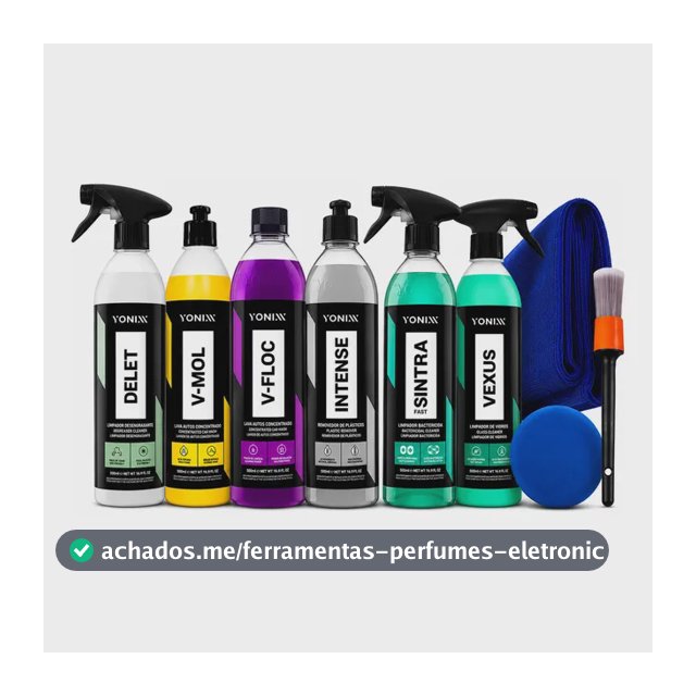 Kit V-mol Delet Vexus Shampoo V-floc Intense Sintra Vonixx