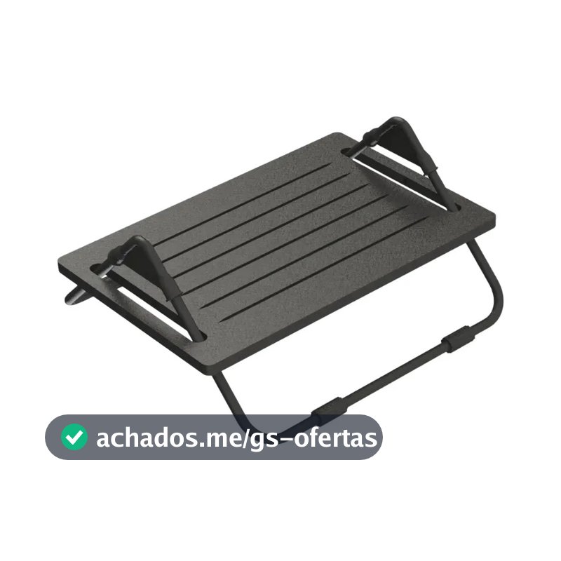 Apoio Com Regulagem De Inclinação Para Os Pés Multivisão