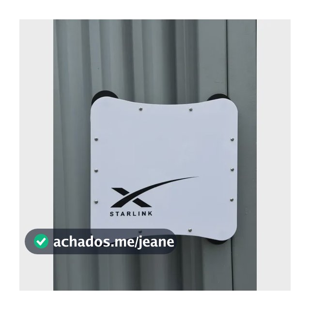 Case Suporte Starlink Mini 4 Ímãs 66 Mm Teto Carro Veicular Branco