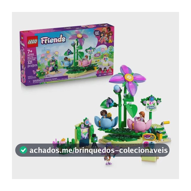 Lego® Friends Flores E Xícaras De Fadas Giratórias 42702 321 Aliya