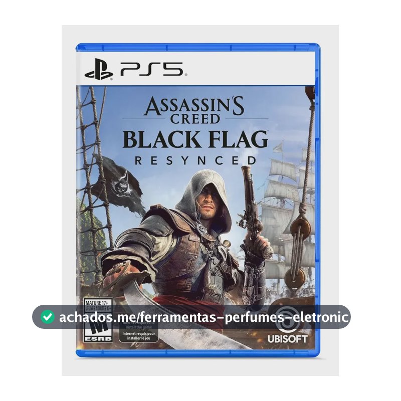 Assassins Creed Black Flag Resynced Ps5 Midia Fisica