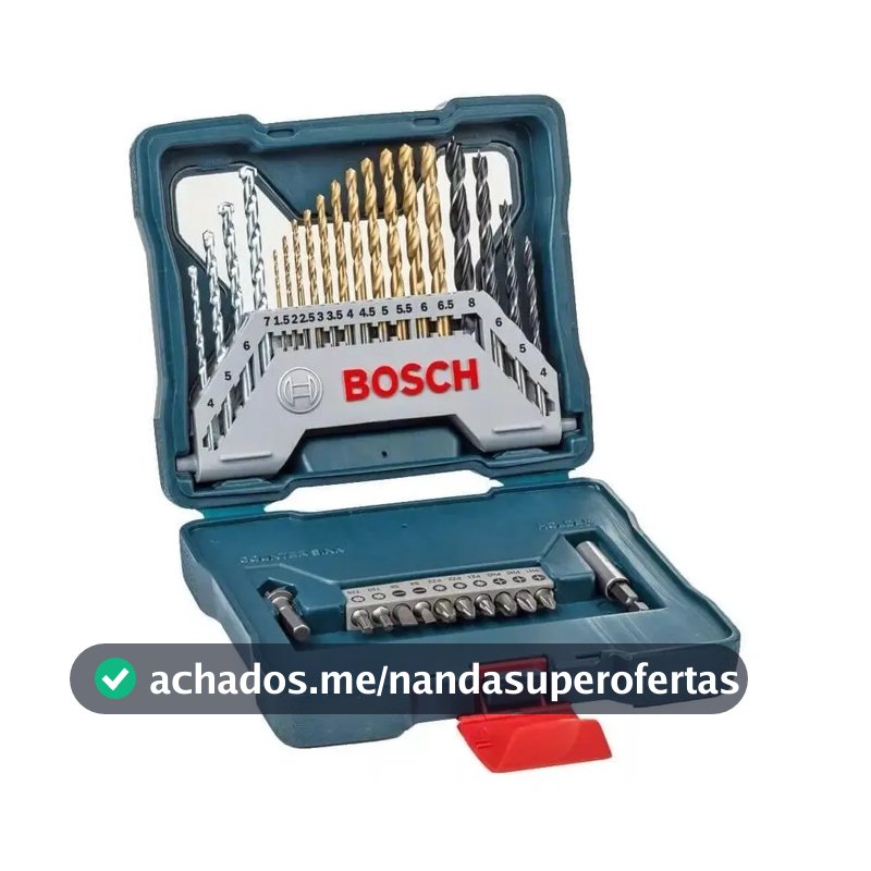 Conjunto Bosch X-line 30pçs Maquifer
