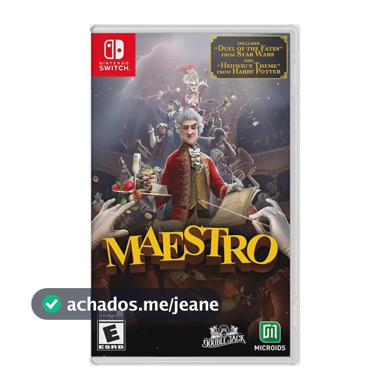 Jogo Maestro Switch Midia Fisica