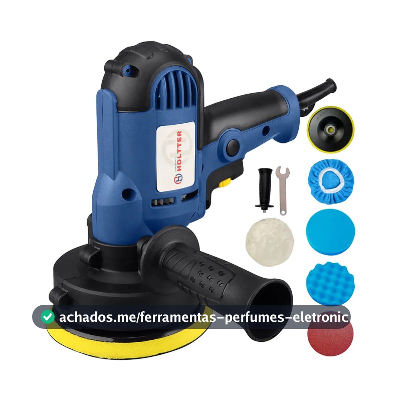 Holtter Ferramentas Politriz de polidora elétrica de mão azul