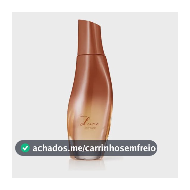 Luna Liberdade Natura Desodorante Colônia Perfume Feminino Original 75ml