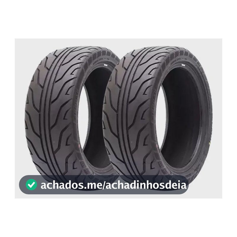 Kit 2 Pneus Yeada Aro 15 195/50r15 Ultichaser 82v Semi Slick V