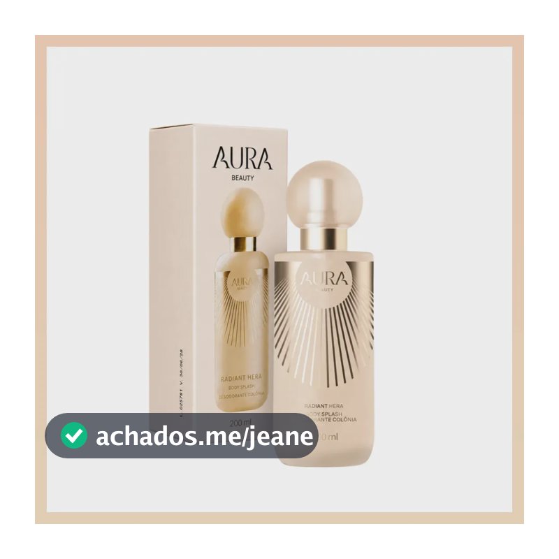 Body Splash Aura Beauty Radiant Hera - 200ml