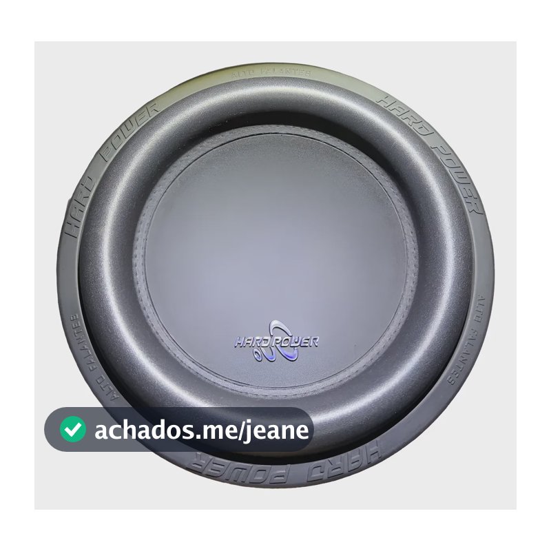 Alto Falante Hard Power Sub Woofer Hp S1700x 12polega 8ohms Preto