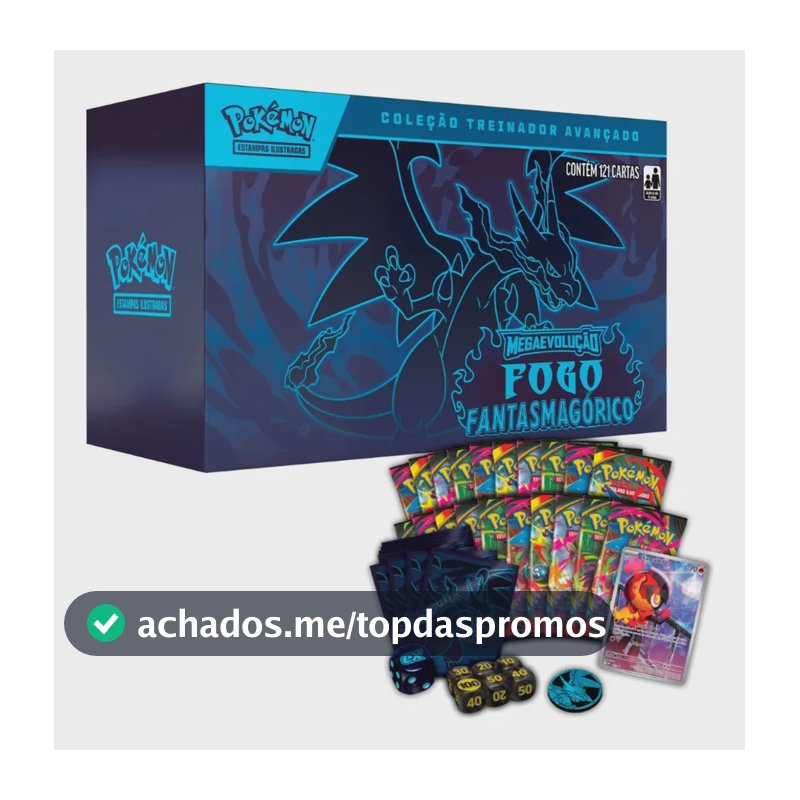Box Treinador Avançado Fogo Fantasmagorico Me02 - Copag Treinador Avançado Me02 Português