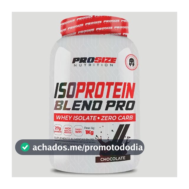 Iso Protein Blend Pro 1kg Proteína Definição Recuperação Chocolate