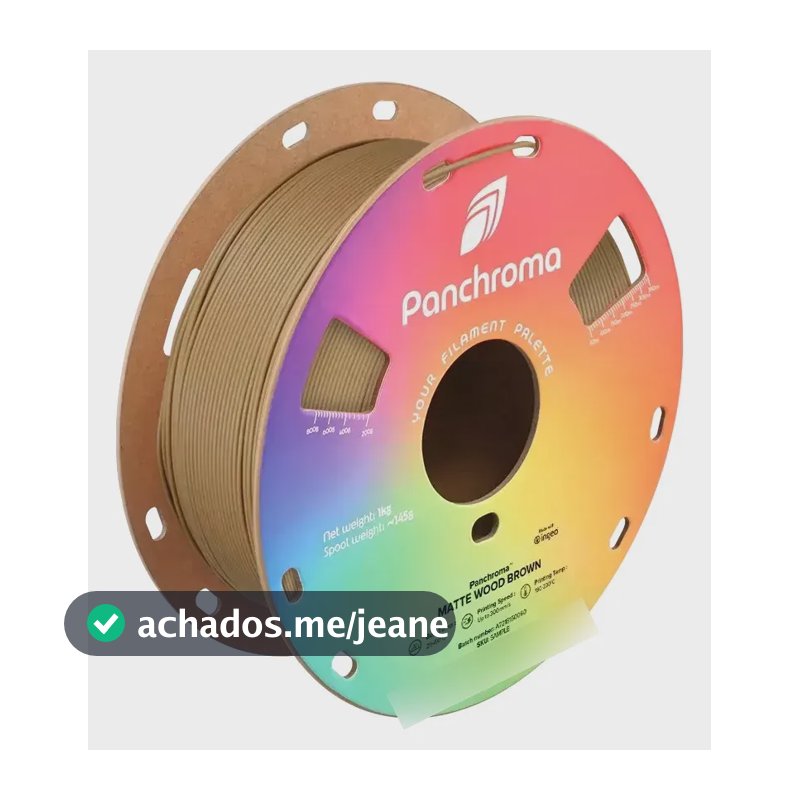 Filamento Pla Panchroma Matte Wood Brown