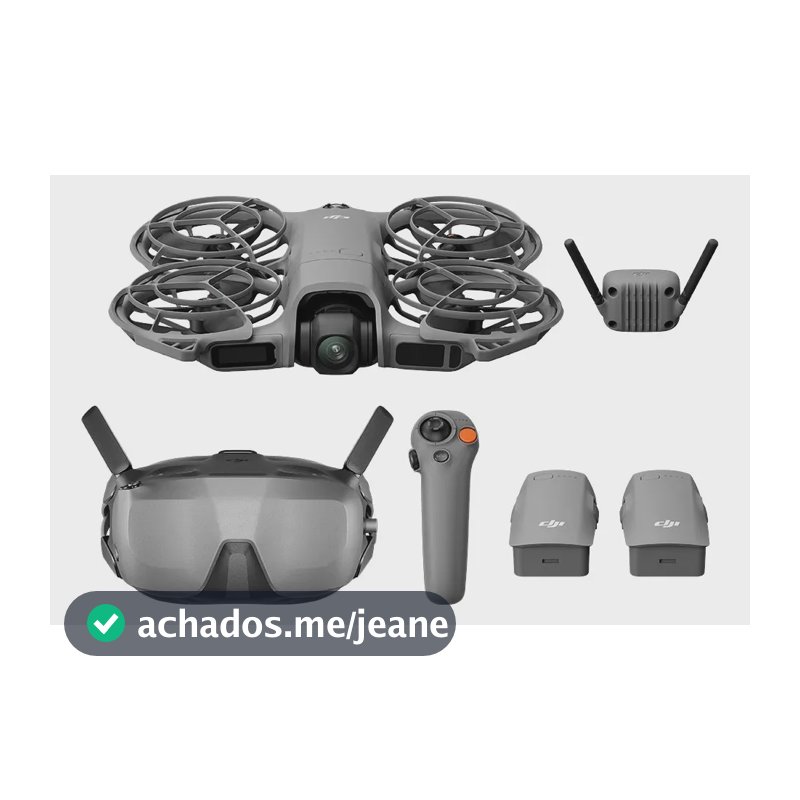 Drone Dji Neo 2 Motion Fly More Combo (com Óculos) Novo Cinza