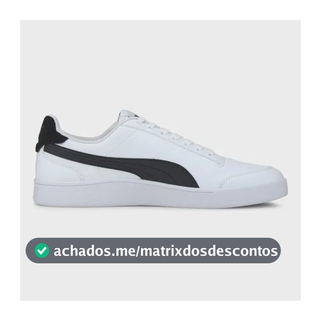 Tênis Casual Masculino Shuffle Puma Geométrico 40 Br