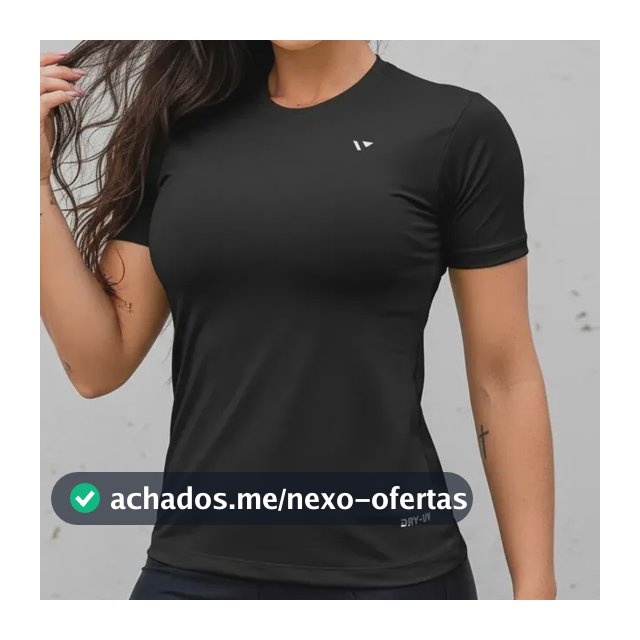 Camiseta Feminina Dry Fit Proteção Uv50+ Academia Caminhada