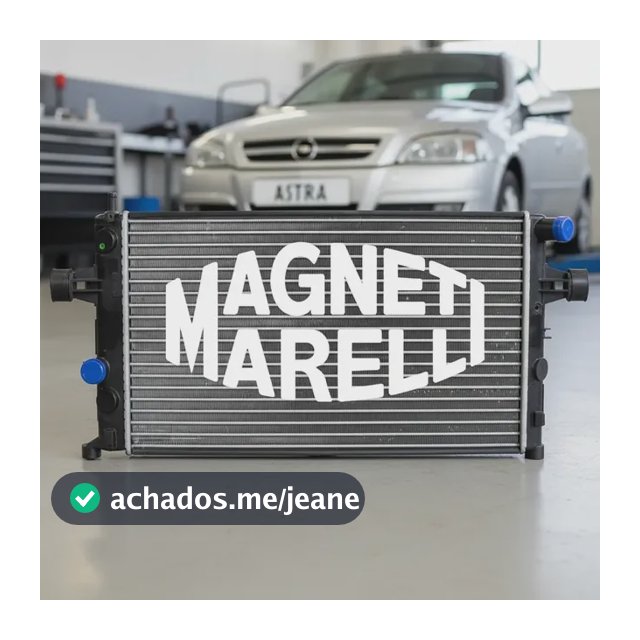 Radiador Água Marelli Astra Zafira 99-2007 Manual Original