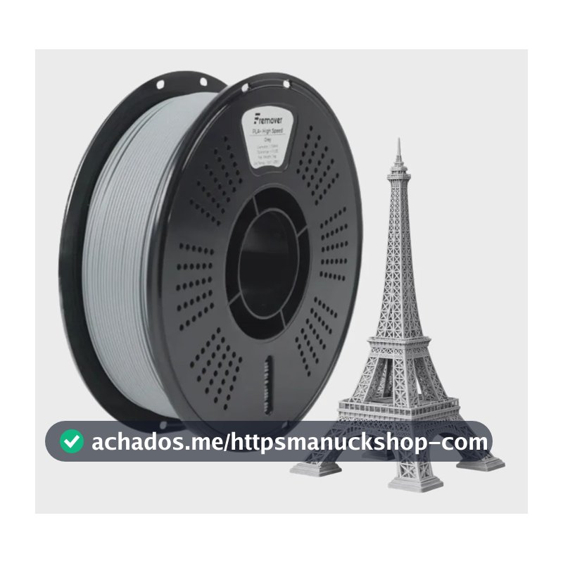 Filamento Pla+ 1kg Fremover High Speed Cores Clássicas Grey