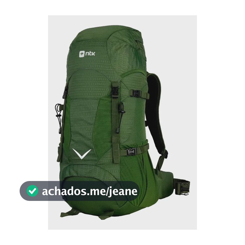 Mochila De Camping Cargo Air X 40+5l Verde - Nautika Verde