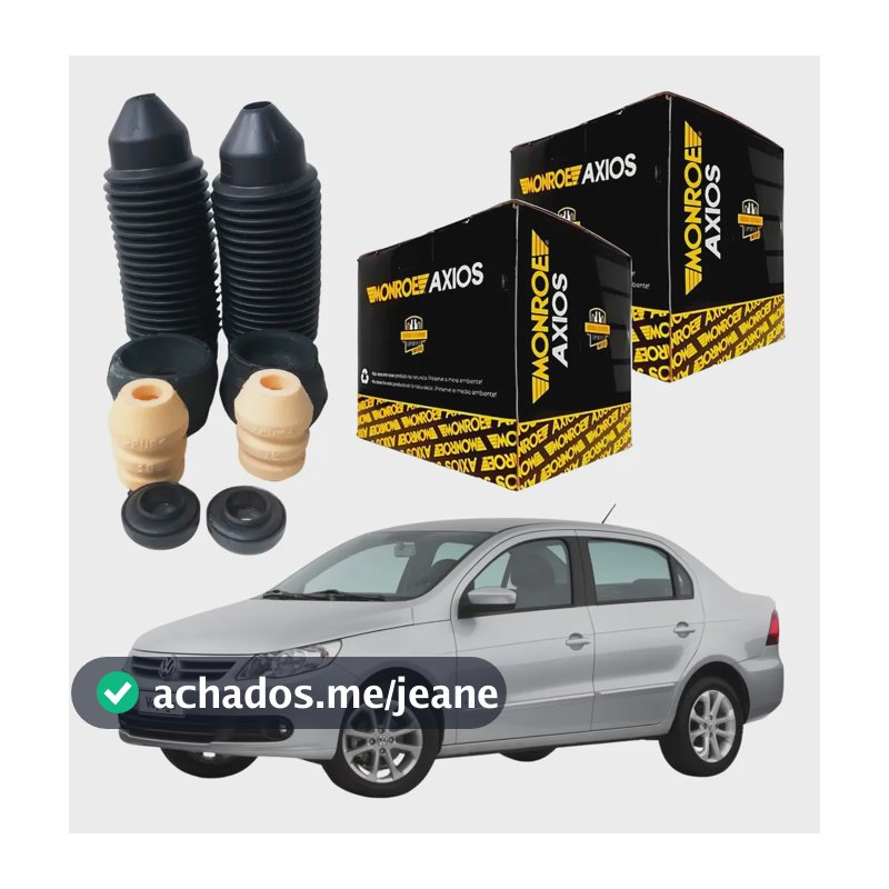 Kit Batente Coifa Coxim Amortecedor Virtus 1.6 Msi Axios