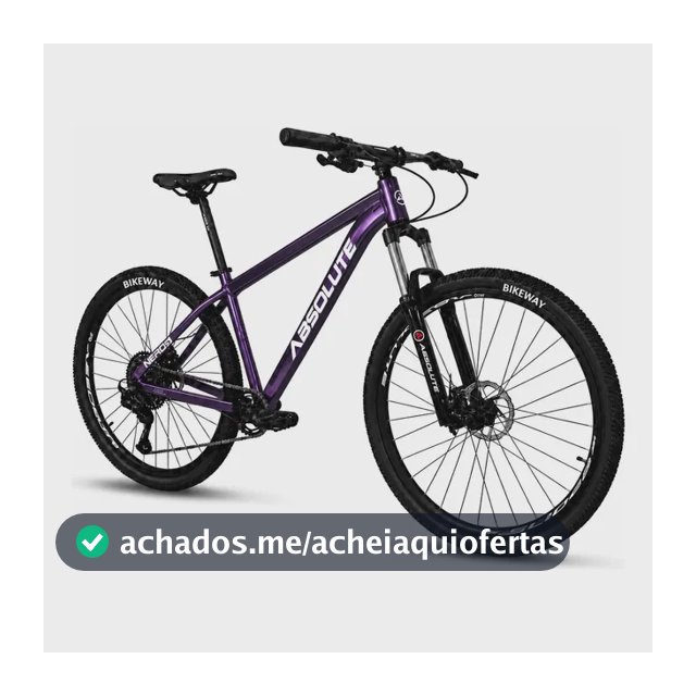 Bicicleta Absolute Nero 6 Aro 29 Câmbio Shimano Deore 12v