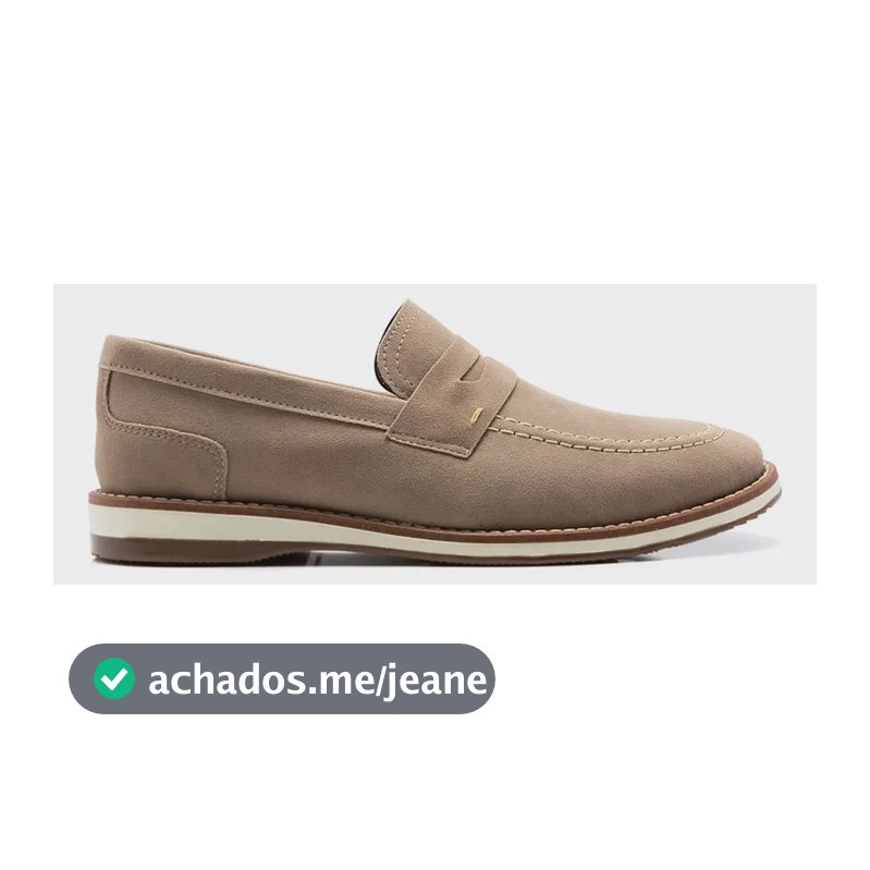 Sapato Mocassim Derby Opus Camurça Gravata Clássico