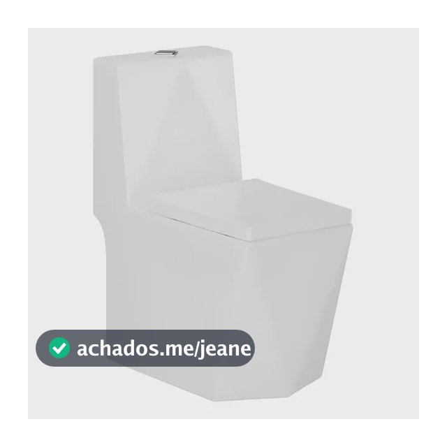 Vaso Sanitário Monobloco Completo - Caixa Acoplada - Vab0005