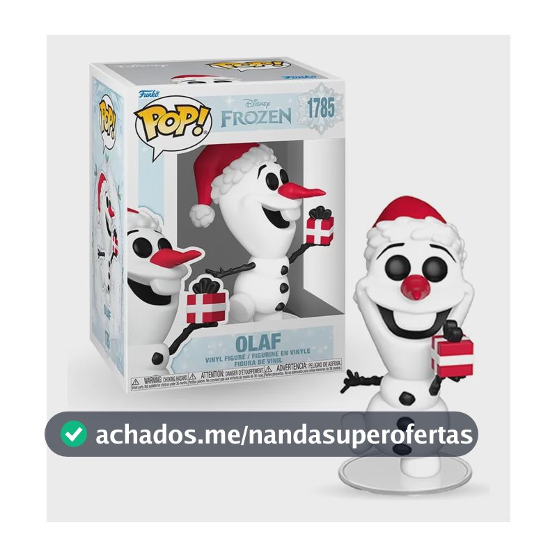 Boneco Funko Pop! Disney Frozen De Natal - Olaf