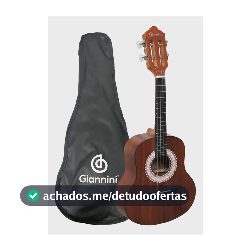 Cavaquinho Acústico Giannini Performance Plus Sapele Spruce Capa