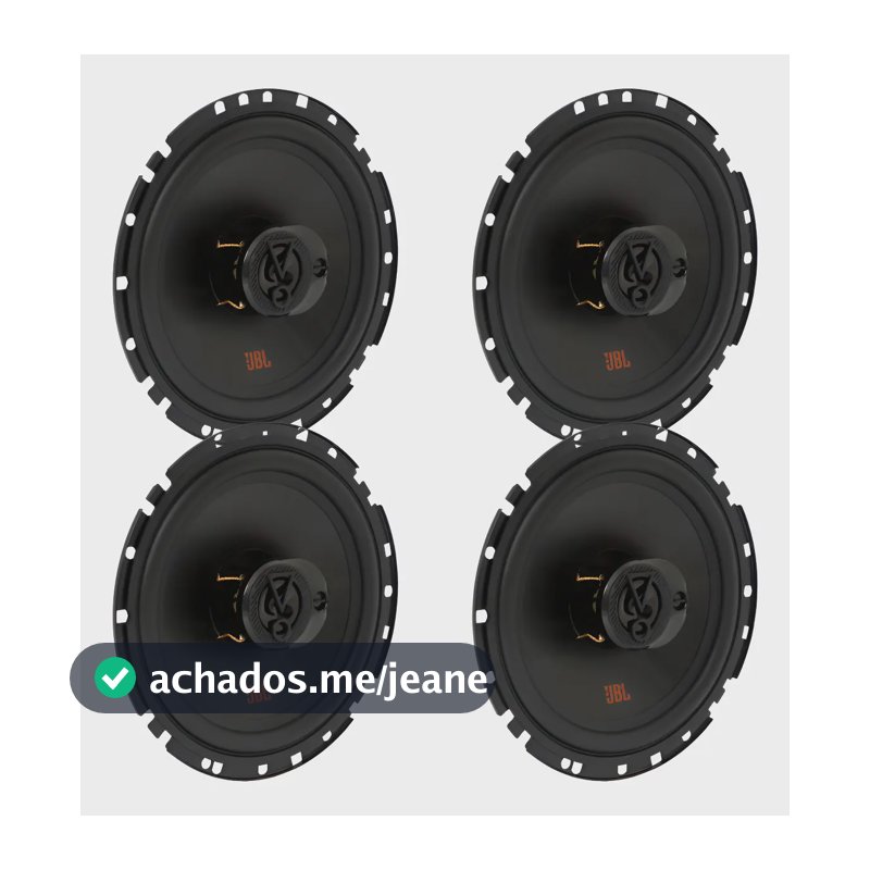 Kit 4 Alto Falantes 6  Jbl Selenium Flex4 6trfx55 110wrms Preto