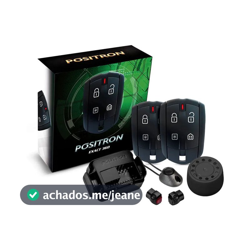 Alarme para carro Cyber Exact EX360 Universal Pósitron