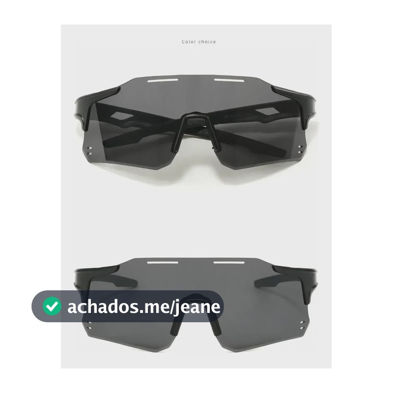 Óculos Ciclismo/esporte 3edrive Esportivo Uv400 G063 Grafite Preto