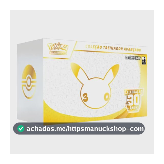 Pokémon Celebração 30 Anos Coleção Treinador Avançado Etb Nidorina Português