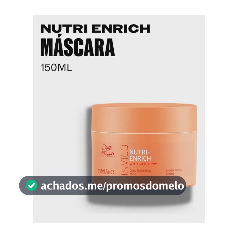 Máscara Wella Invigo Nutri-enrich 150ml
