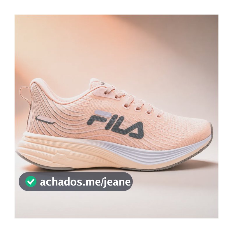 Tênis Fila Racer Curve 2 Feminino Corrida Academia Treino Rosa/lilas /cinza 37 Br