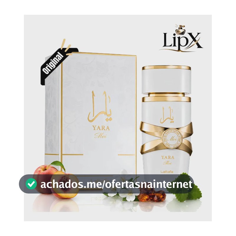 Perfume Árabe Yara Moi Lattafa Eau De Parfum Feminino 100ml Lipx