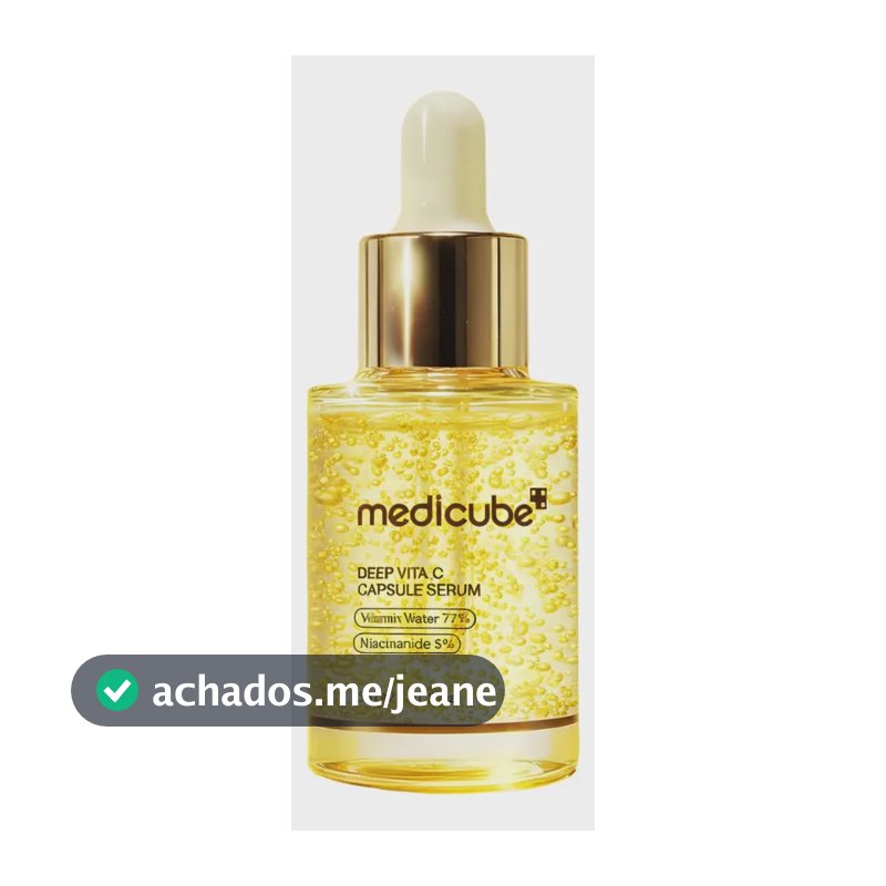 Medicube Deep Vita C Capsule Serum Facial clareador manchas uniformiza pele