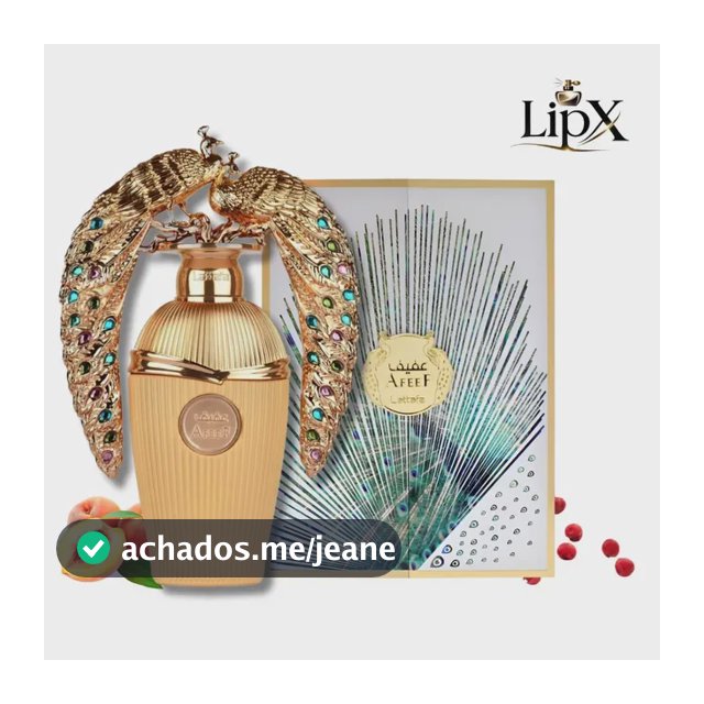 Perfume Árabe Afeef Eau De Parfum Lataffa 100ml