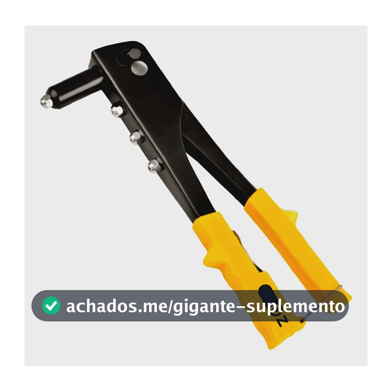 Alicate Rebitador 9.5'' Oz AR2000 Aço Forjado Cabo Ergonômico