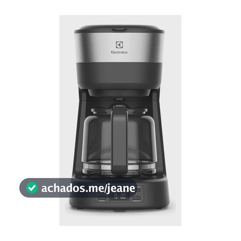 Cafeteira Elétrica Electrolux 30 Xícaras Com Timer Ecm25 Cor Granite grey